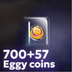 700+57 Eggy Coins